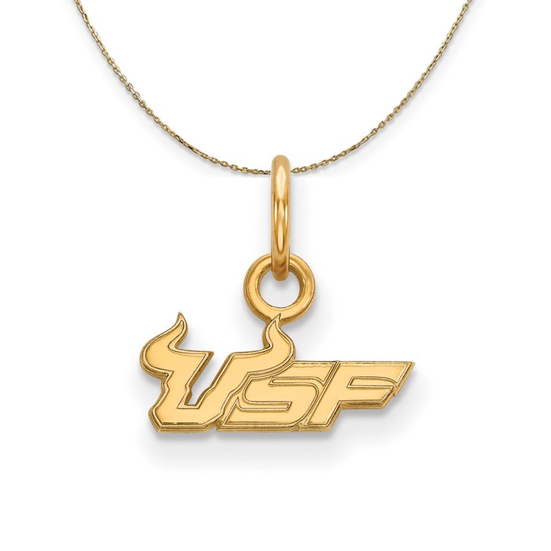 14k Yellow Gold South Florida X-Small Necklace - 22 Inch